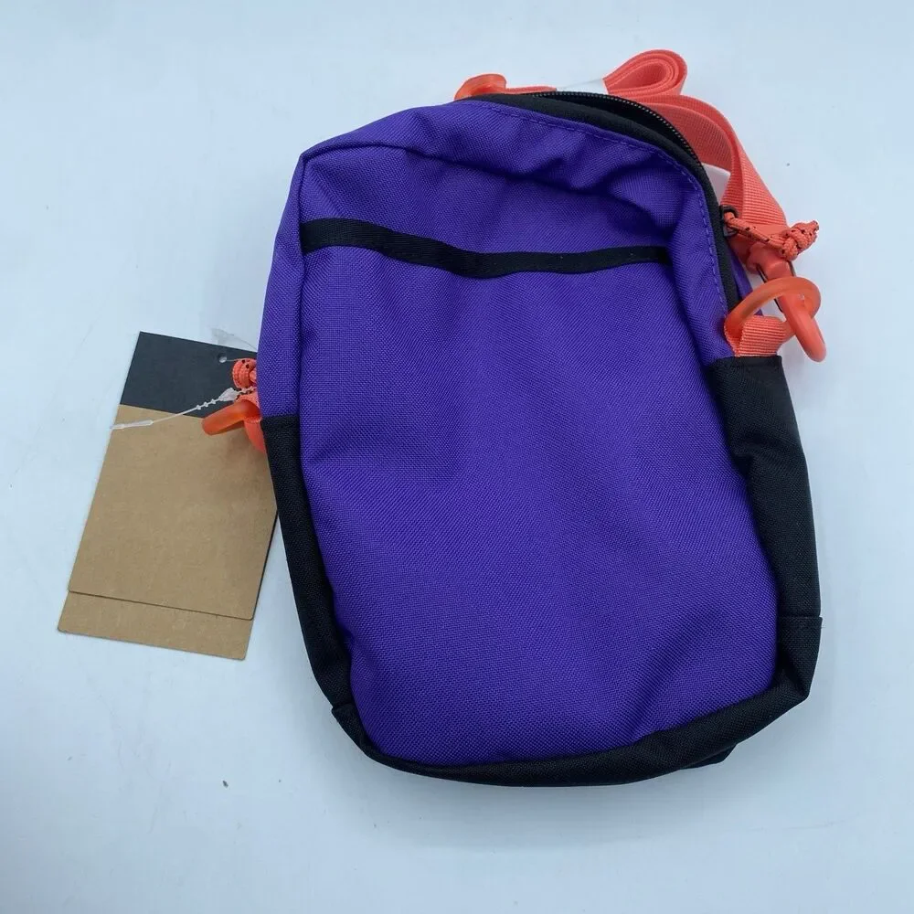 The North Face Y2K Shoulder Bag Adult OSFA Purple Blue Hiking Outdoors NWT